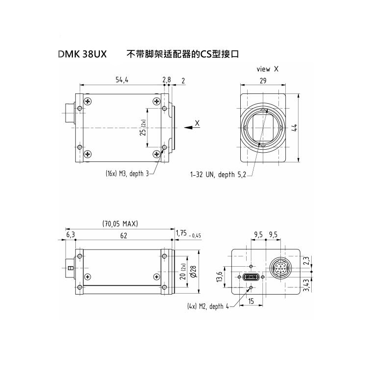 DMK 38UX304价格