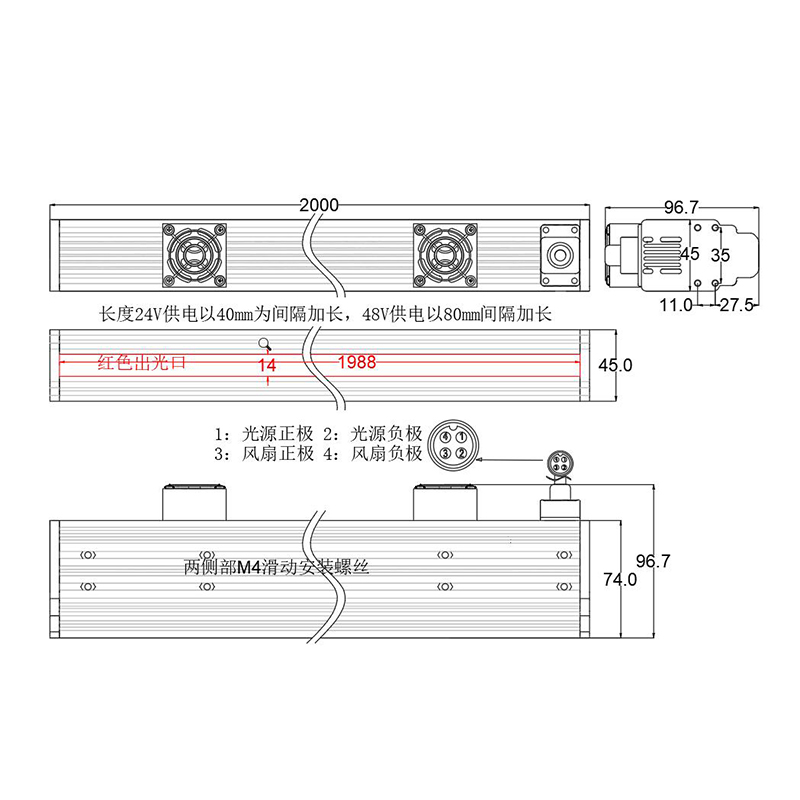 FH-LINE1920H高亮线光源